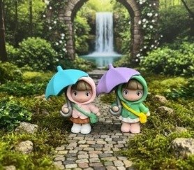 image (68) C0076 Miniature 2 pcs set Rs -58/- - Image 1