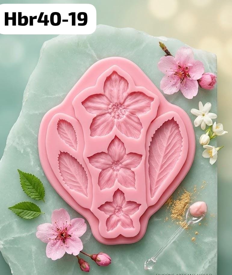 WhatsApp Image 2026-03-10 at 12.16.31 PM (1) hbr40-19 flower pink mould - Image 1