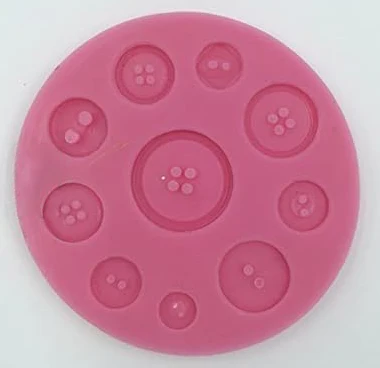 10 Cavity button mould size-9*9cm 51 grm