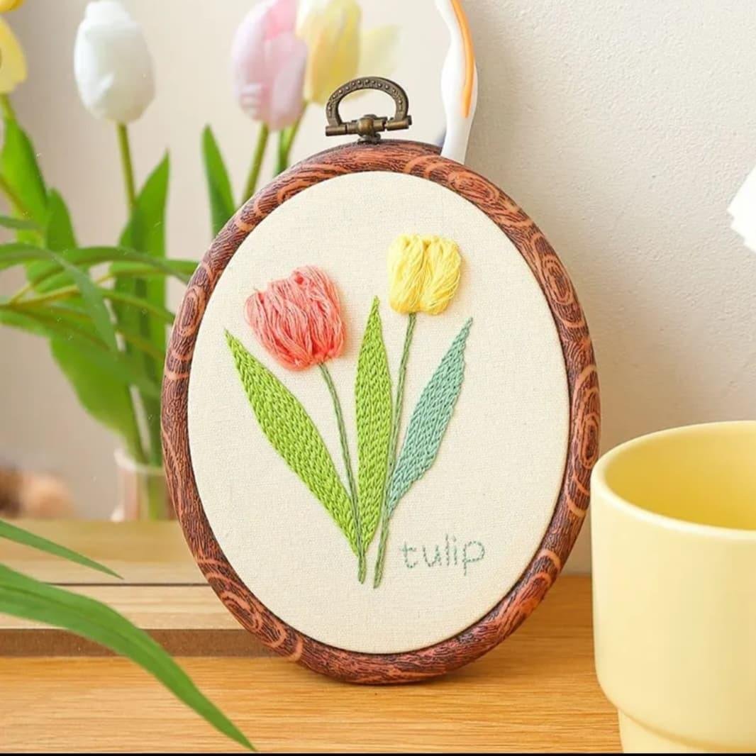 WhatsApp Image 2026-06-18 at 12.58.55 PM HD286 Oval embrodeiry ring Size :-19x14cm,23x17cm ,28x20cm 3 pcs set -290/- min qty 12 set - Image 1