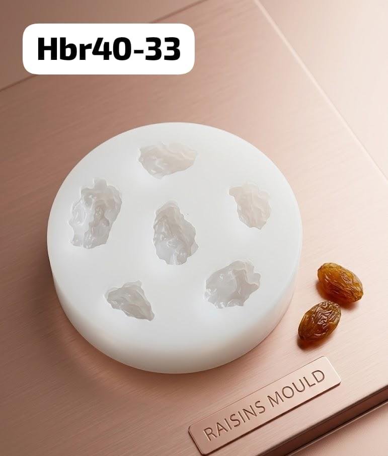 HBR40-33 6 cavity Raisins mould Wight -25grm - Image 1