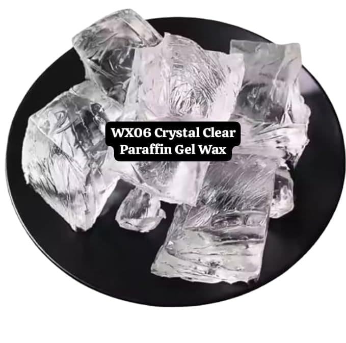 WX06 Crystal clear paraffin gel wax 1 kg - Image 1