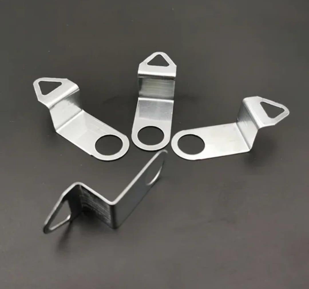 HD287 clock hook silver 100 pcs - Image 1