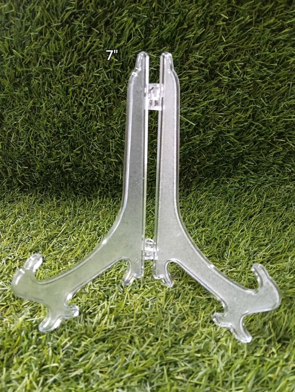 HD146 Transparent Acrylic Stand 7" /Min qty 12 pcs - Image 1